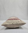 Turkish Hemp Pillow Cushion Natural Cream Black Pillow Cushion Cover 16" x 24" #9143