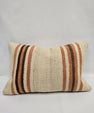Turkish Hemp Pillow Cushion Natural Cream Brown Pillow Cushion Cover 16" x 24" #9004