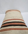 Turkish Hemp Pillow Cushion Natural Cream Brown Pillow Cushion Cover 16" x 24" #9004