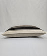 Turkish Hemp Pillow Cushion Natural Cream Black Gray Pillow Cushion Cover 16" x 24" #9144