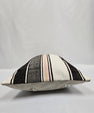 Turkish Hemp Pillow Cushion Natural Cream Black Gray Pillow Cushion Cover 16" x 24" #9144