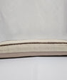 Turkish Lumbar Rug Pillow Cream Brown Cushion Cover Hemp Pillow 14" x 40" #9461