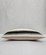 Turkish Hemp Pillow Cushion Natural Cream Black Gray Pillow Cushion Cover 16" x 24" #9137
