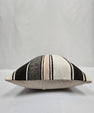 Turkish Hemp Pillow Cushion Natural Cream Black Gray Pillow Cushion Cover 16" x 24" #9137