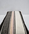 Turkish Hemp Pillow Cushion Natural Cream Black Gray Pillow Cushion Cover 16" x 24" #9137