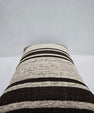 Turkish Hemp Pillow Cushion Natural Cream Black Pillow Cushion Cover 16" x 24" #9136