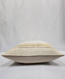 Turkish Hemp Pillow Cushion Natural Cream Yellow Pillow Cushion Cover 24" x 24" #9343