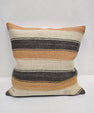 Turkish Hemp Pillow Cushion Natural Cream Brown Pillow Cushion Cover 24" x 24" #9345