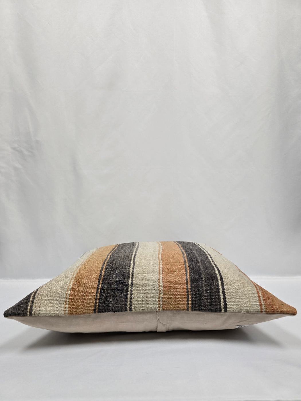 Turkish Hemp Pillow Cushion Natural Cream Brown Pillow Cushion Cover 24" x 24" #9345