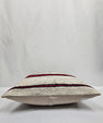 Turkish Hemp Pillow Cushion Natural Cream Black Red Pillow Cushion Cover 24" x 24" #9341