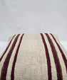 Turkish Hemp Pillow Cushion Natural Cream Brown Pillow Cushion Cover 24" x 24" #9339