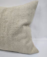 Turkish Hemp Pillow Cushion Natural Cream Pillow Cushion Cover 24" x 24" #9337
