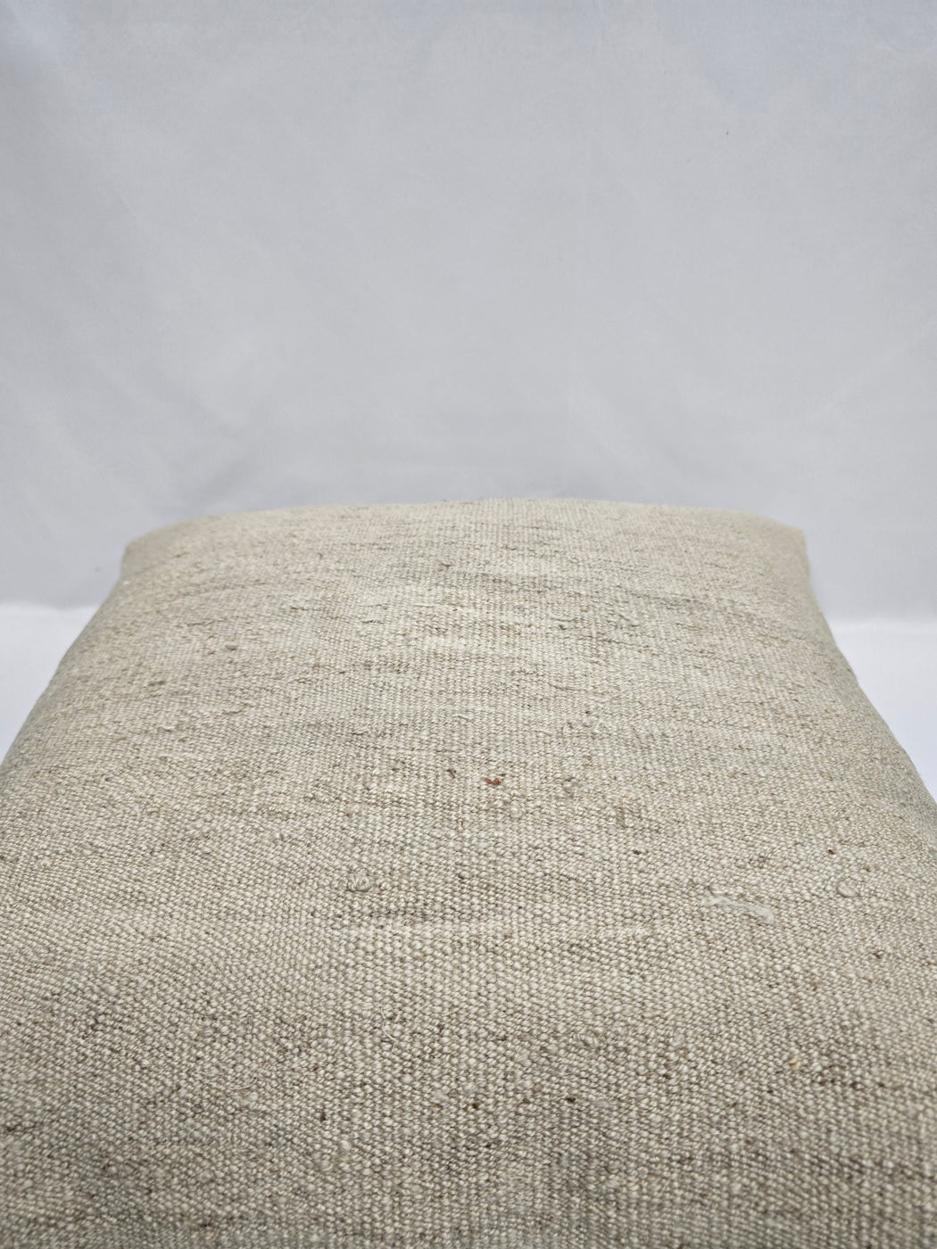 Turkish Hemp Pillow Cushion Natural Cream Pillow Cushion Cover 24" x 24" #9337