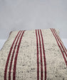 Turkish Hemp Pillow Cushion Natural Cream Brown Pillow Cushion Cover 24" x 24" #9334