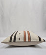 Turkish Hemp Pillow Cushion Natural Cream Brown Black Pillow Cushion Cover 24" x 24" #9333