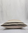 Turkish Hemp Pillow Cushion Natural Cream Brown Black Pillow Cushion Cover 24" x 24" #9333