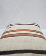 Turkish Hemp Pillow Cushion Natural Cream Brown Black Pillow Cushion Cover 24" x 24" #9333