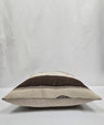 Turkish Hemp Pillow Cushion Natural Cream Brown Pillow Cushion Cover 24" x 24" #9329