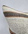 Turkish Hemp Pillow Cushion Natural Cream Brown Pillow Cushion Cover 24" x 24" #9327