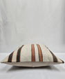 Turkish Hemp Pillow Cushion Natural Cream Brown Pillow Cushion Cover 24" x 24" #9327