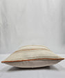 Turkish Hemp Pillow Cushion Natural Cream Gray Pillow Cushion Cover 24" x 24" #9325