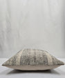 Turkish Hemp Pillow Cushion Natural Cream Black Pillow Cushion Cover 24" x 24" #9324