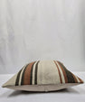 Turkish Hemp Pillow Cushion Natural Cream Brown Pillow Cushion Cover 24" x 24" #9322
