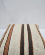 Turkish Hemp Pillow Cushion Natural Cream Brown Pillow Cushion Cover 24" x 24" #9318