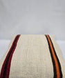 Turkish Hemp Pillow Cushion Natural Cream Black Orange Pillow Cushion Cover 24" x 24" #9317