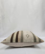 Turkish Hemp Pillow Cushion Natural Cream Brown Pillow Cushion Cover 24" x 24" #9310