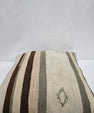 Turkish Hemp Pillow Cushion Natural Cream Brown Pillow Cushion Cover 24" x 24" #9310