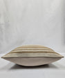 Turkish Hemp Pillow Cushion Natural Cream Tan Pillow Cushion Cover 24" x 24" #9306