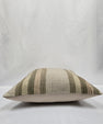 Turkish Hemp Pillow Cushion Natural Cream Green Pillow Cushion Cover 24" x 24" #9305