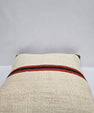 Turkish Hemp Pillow Cushion Natural Cream Black Orange Pillow Cushion Cover 24" x 24" #9304