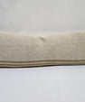 Turkish Lumbar Rug Pillow Cream Camel Cushion Cover Hemp Pillow 14" x 40" #9447