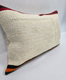 Turkish Hemp Pillow Cushion Natural Cream Black Red Pillow Cushion Cover 16" x 24" #9132