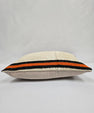 Turkish Hemp Pillow Cushion Natural Cream Black Red Pillow Cushion Cover 16" x 24" #9132