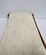 Turkish Hemp Pillow Cushion Natural Cream Black Red Pillow Cushion Cover 16" x 24" #9132