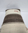 Turkish Hemp Pillow Cushion Natural Cream Brown Pillow Cushion Cover 16" x 24" #9128