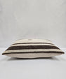 Turkish Hemp Pillow Cushion Natural Cream Brown Pillow Cushion Cover 16" x 24" #9126