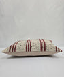 Turkish Hemp Pillow Cushion Natural Cream Black Pillow Cushion Cover 16" x 24" #9124