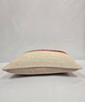 Turkish Hemp Pillow Cushion Natural Cream Red Brown Pillow Cushion Cover 16" x 24" #9123