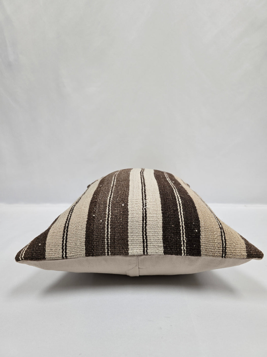 Turkish Hemp Pillow Cushion Natural Cream Brown Pillow Cushion Cover 16" x 24" #9121