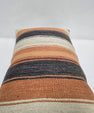 Turkish Hemp Pillow Cushion Natural Cream Orange Pillow Cushion Cover 16" x 24" #9130