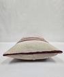 Turkish Hemp Pillow Cushion Natural Cream Black Pillow Cushion Cover 16" x 24" #9112