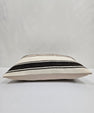 Turkish Hemp Pillow Cushion Natural Cream Black Gray Pillow Cushion Cover 16" x 24" #9118