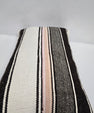 Turkish Hemp Pillow Cushion Natural Cream Black Gray Pillow Cushion Cover 16" x 24" #9118