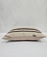 Turkish Hemp Pillow Cushion Natural Cream Brown Blue Pillow Cushion Cover 16" x 24" #9109