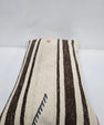 Turkish Hemp Pillow Cushion Natural Cream Brown Blue Pillow Cushion Cover 16" x 24" #9109