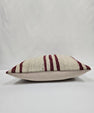 Turkish Hemp Pillow Cushion Natural Cream Black Pillow Cushion Cover 16" x 24" #9104